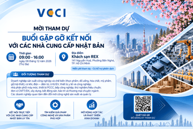 Buổi gặp gỡ kết nối với các nhà cung cấp Nhật Bản