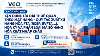 Tận dụng ưu đãi thuế quan theo mặt hàng – quy tắc xuất xứ hàng hóa FTA (RCEP, EVFTA …) Hoa Kỳ và phân loại mã số hàng hóa xuất nhập khẩu