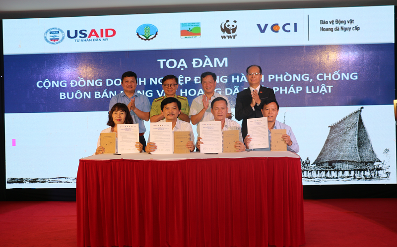 Chuỗi hoạt động trong Dự án Bảo vệ Động vật Hoang dã Nguy cấp