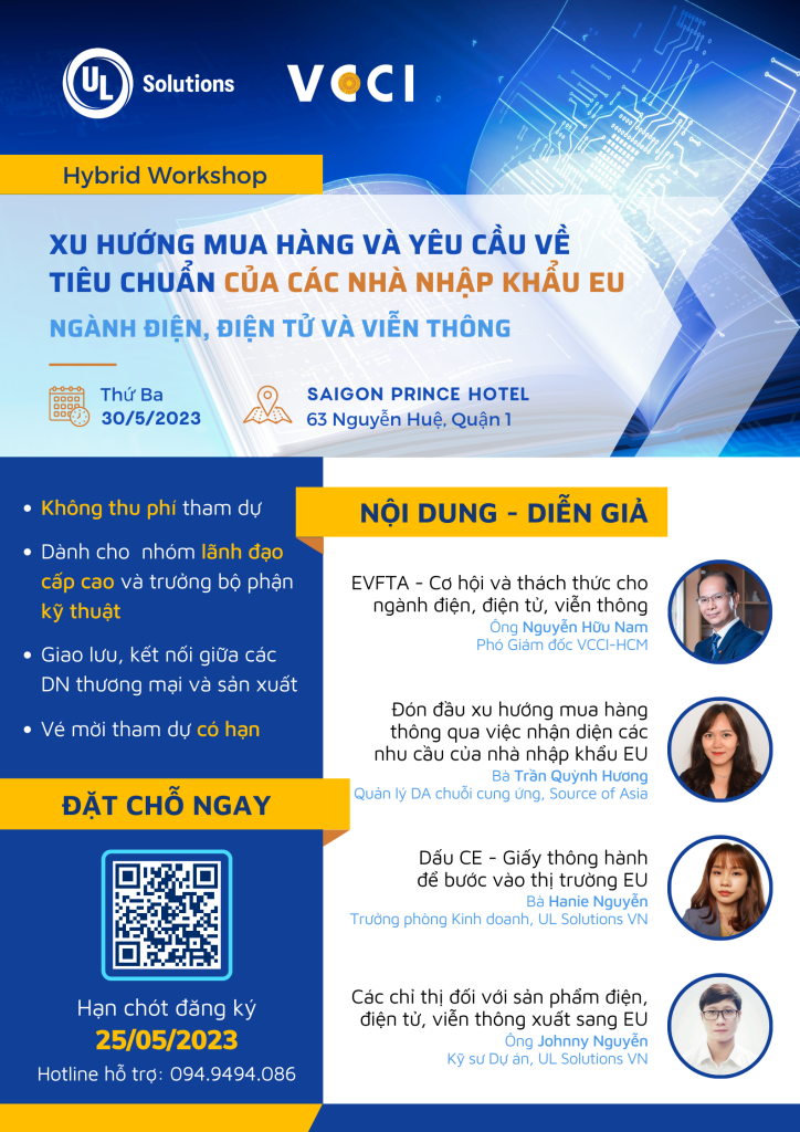 Xu hướng mua hàng và yêu cầu tiêu chuẩn của các nhà nhập khẩu Châu Âu