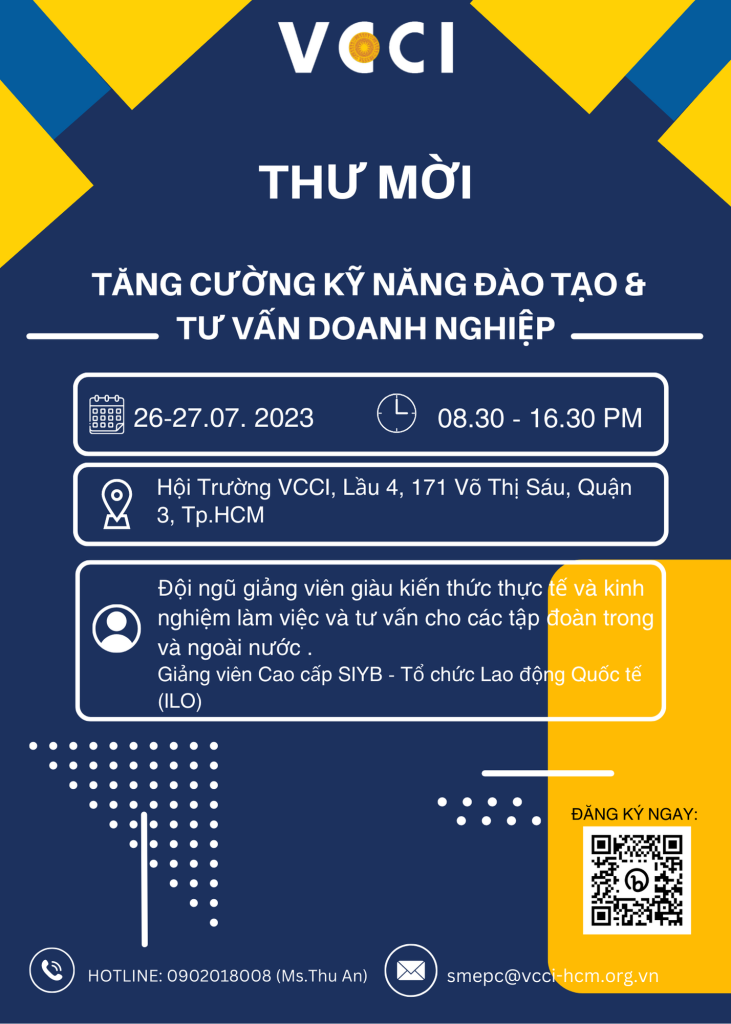 Tăng cường kỹ năng đào tạo và Tư vấn doanh nghiệp
