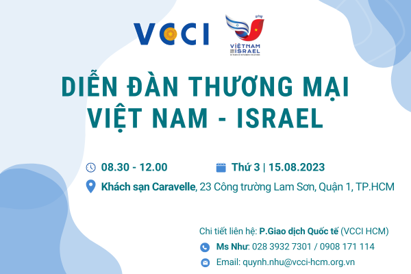 Diễn đàn Thương mại Việt Nam - Israel