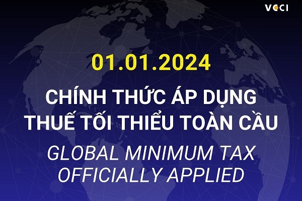 Áp thuế tối thiểu toàn cầu từ năm tài chính 2024
