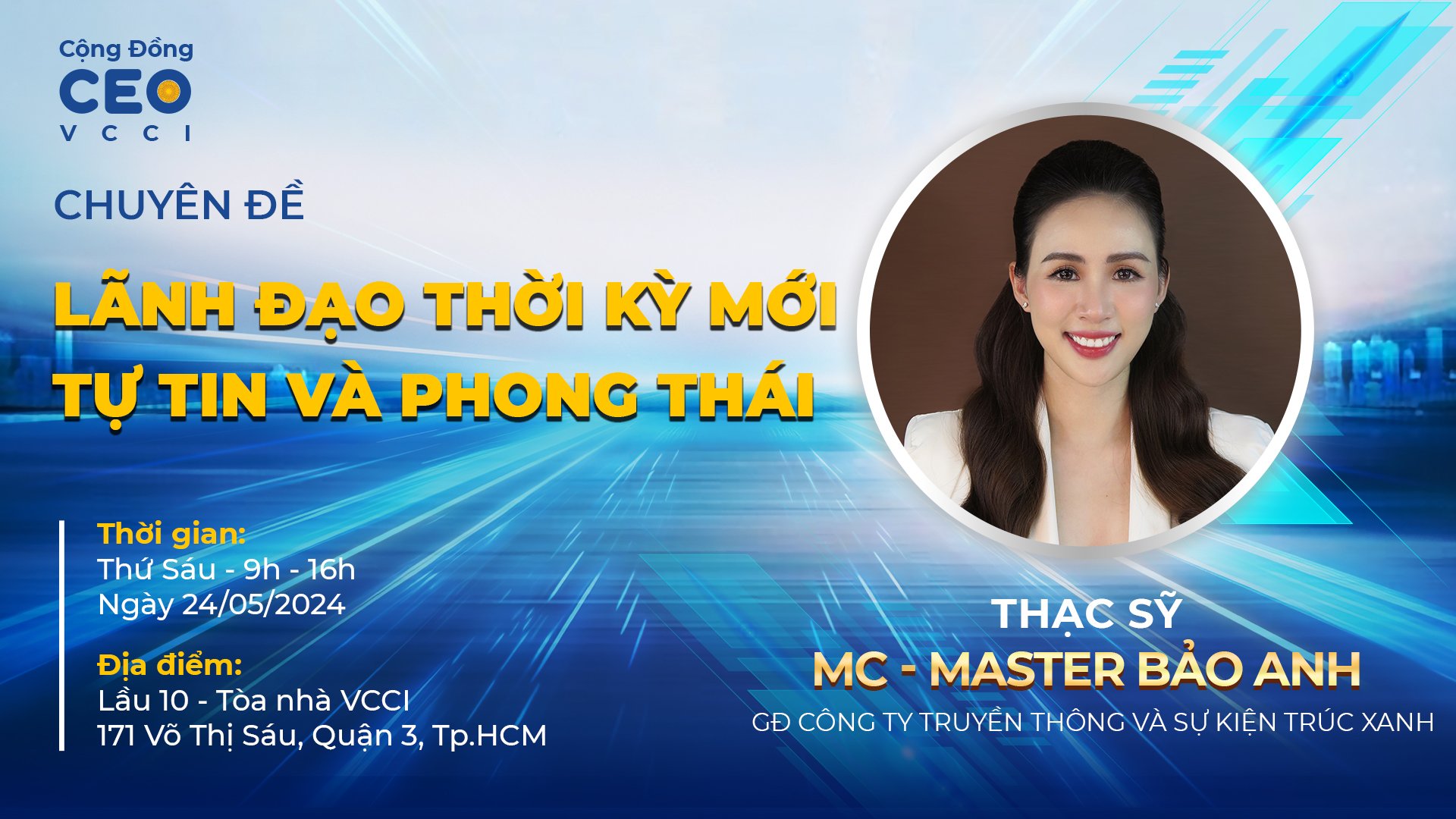 Khóa tập huấn Lãnh đạo thời kỳ mới - Tự tin và phong thái