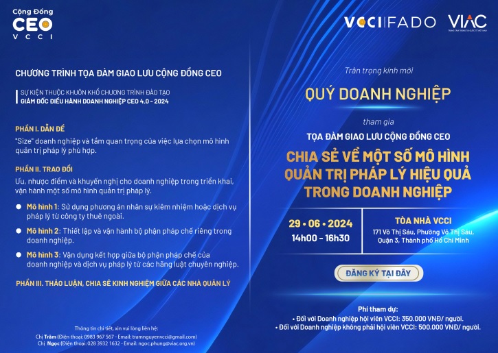 Chia sẻ về một số mô hình quản trị pháp lý hiệu quả trong DN