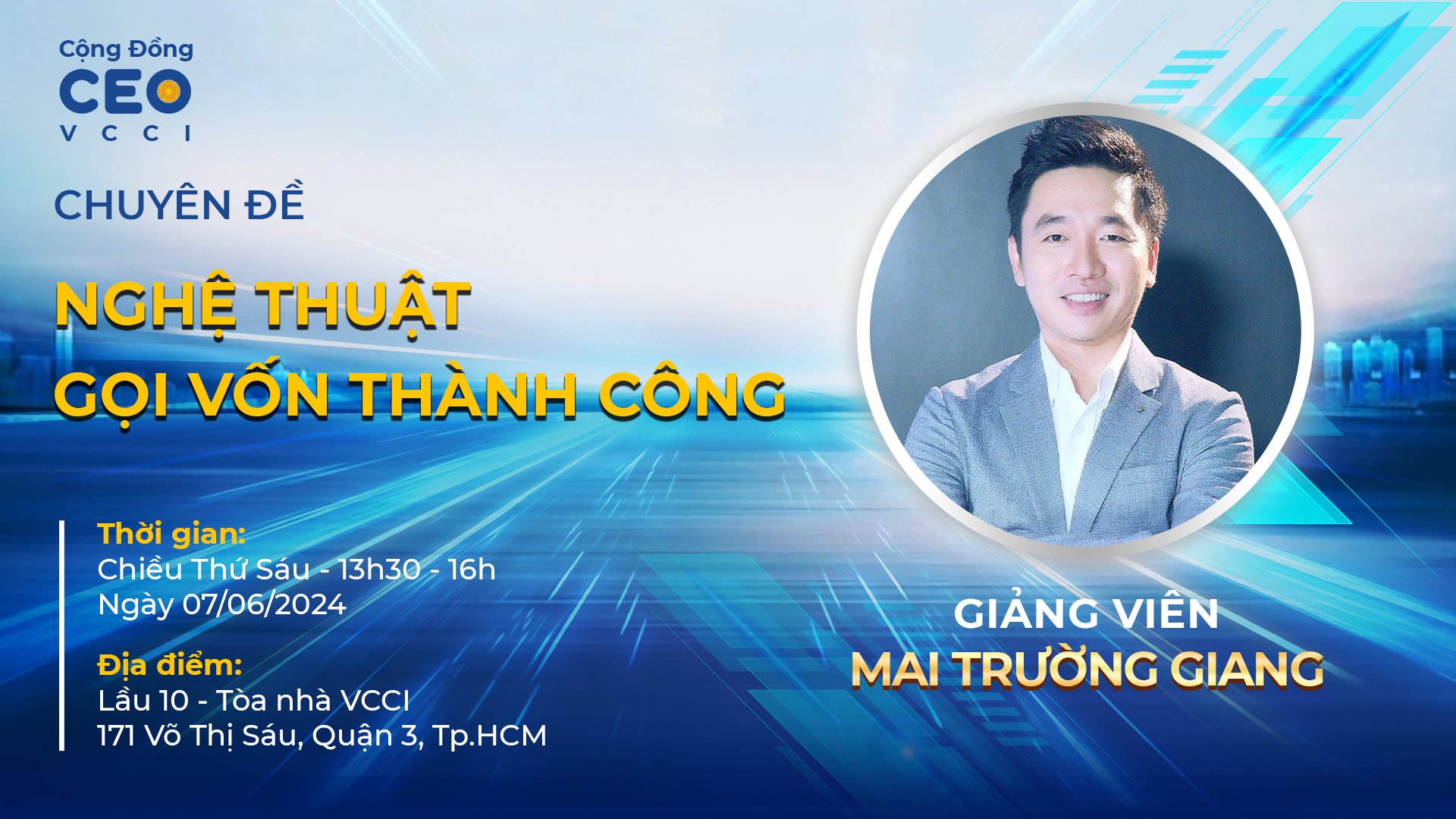 Khóa đào tạo Nghệ thuật gọi vốn thành công