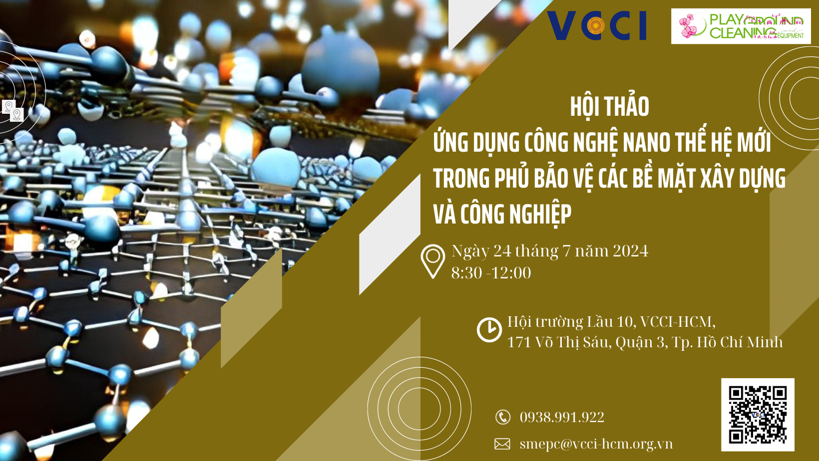 Hội thảo Ứng dụng nano thế hệ mới | VCCI-HCM | 24.07.2024