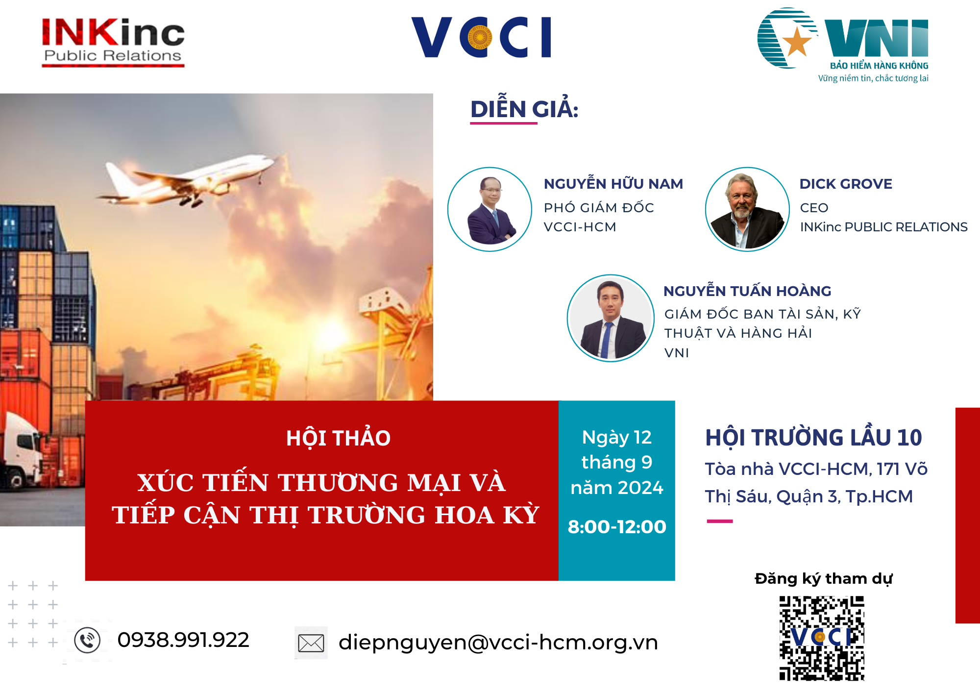 Hội thảo Xúc tiến Thương mại và Tiếp cận thị trường Hoa Kỳ