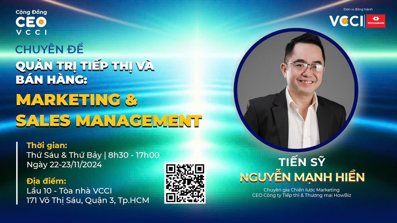 Khóa đào tạo Quản trị Marketing & Sales