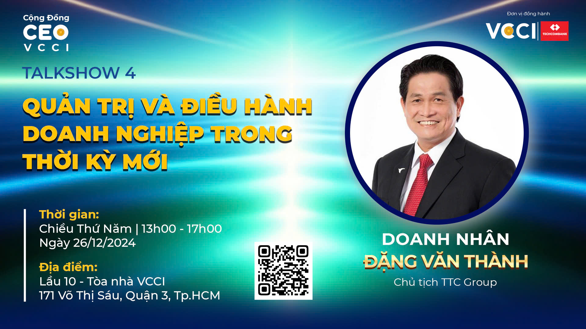 Talkshow Gặp gỡ các doanh nhân nổi tiếng