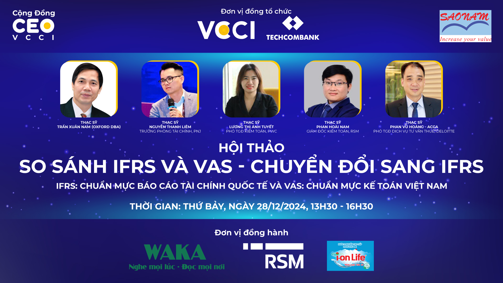 Hội thảo So sánh IFRS và VAS - Chuyển đổi sang IFRS