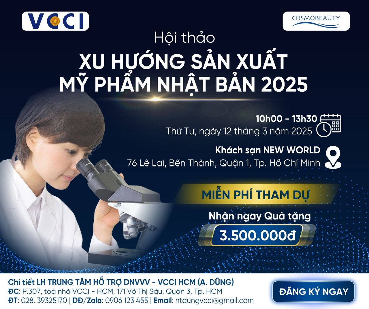 XU HƯỚNG SẢN XUẤT & KINH DOANH MỸ PHẨM THEO CÔNG NGHỆ NHẬT BẢN 2025 