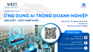 ỨNG DỤNG TRÍ TUỆ NHÂN TẠO (AI) TRONG DOANH NGHIỆP SẢN XUẤT – XUẤT NHẬP KHẨU