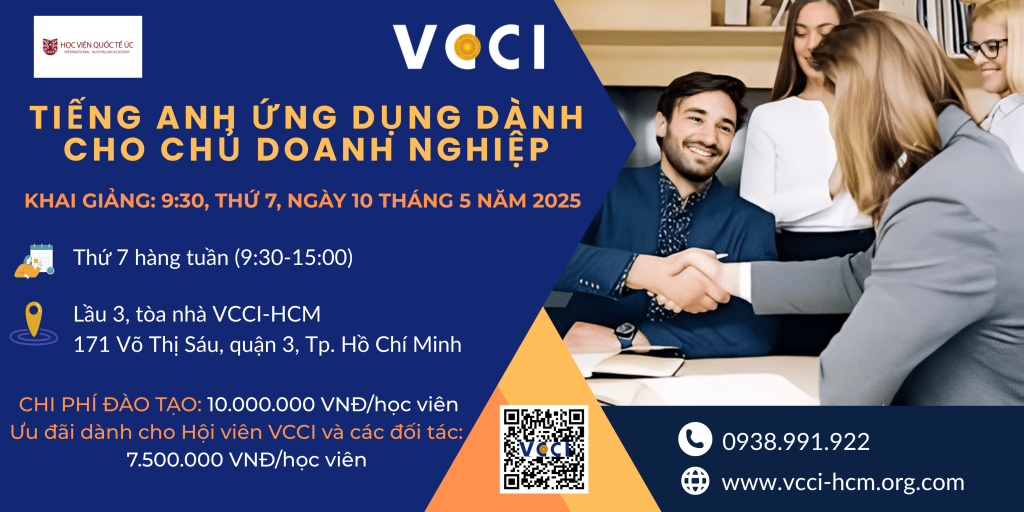 TIẾNG ANH ỨNG DỤNG DÀNH CHO CHỦ DOANH NGHIỆP
