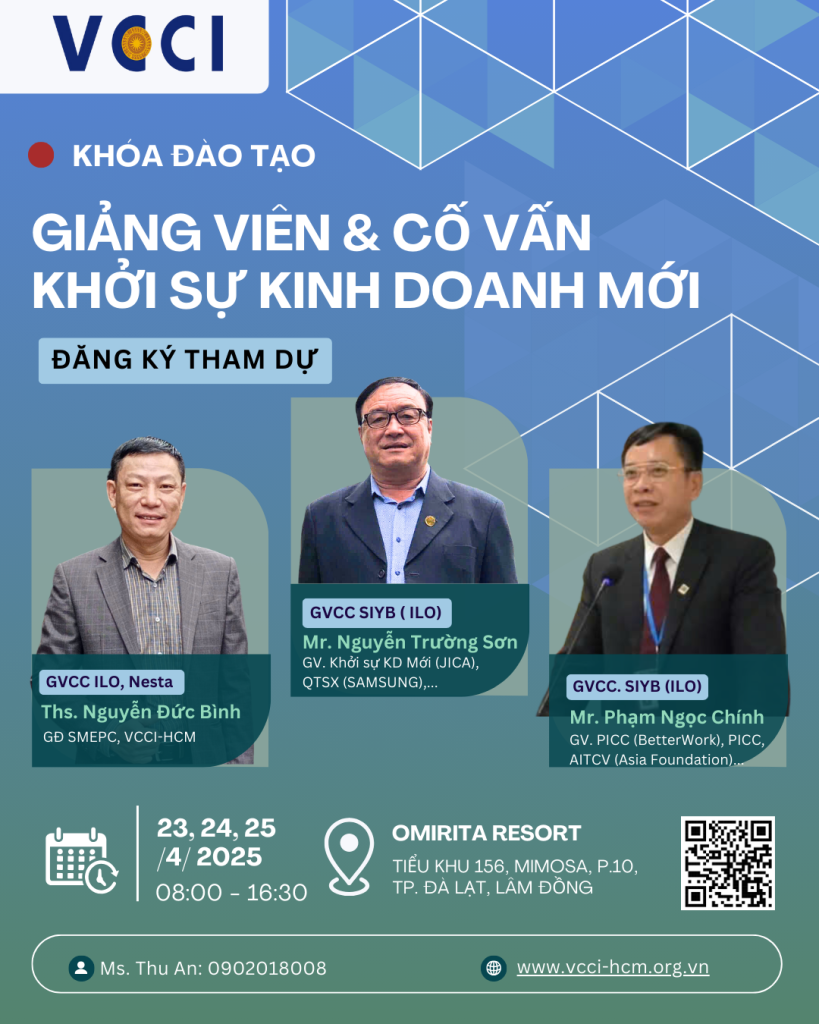 GIẢNG VIÊN & CỐ VẤN KHỞI SỰ KINH DOANH MỚI