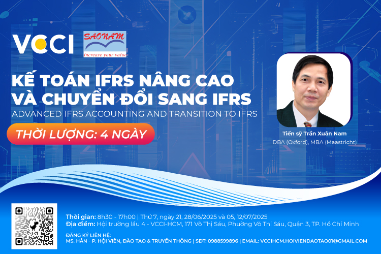 Khóa đào tạo: Kế toán kiểm toán (IFRS) nâng cao và chuyển đổi sang IFRS