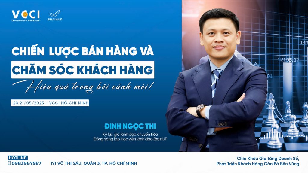 CHIẾN LƯỢC BÁN HÀNG & CHĂM SÓC KHÁCH HÀNG HIỆU QUẢ TRONG BỐI CẢNH MỚI