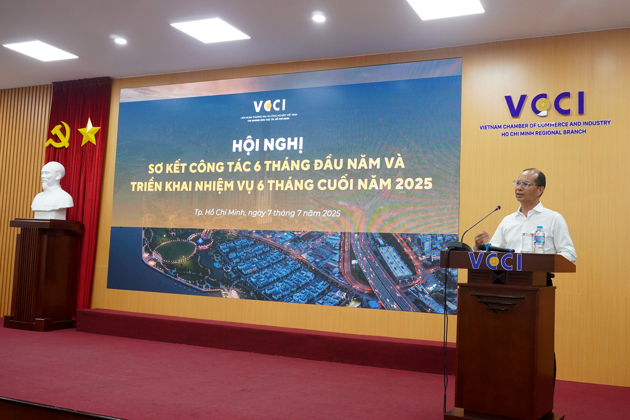 VCCI-HCM Sơ Kết Công Tác 6 Tháng Đầu Năm 2025, Triển Khai Nhiệm Vụ 6 Tháng Cuối Năm 2025