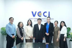 Lãnh đạo VCCI-HCM đón tiếp ủy viên cấp cao bang Victoria - Úc tại Đông Nam Á sang thăm Việt Nam