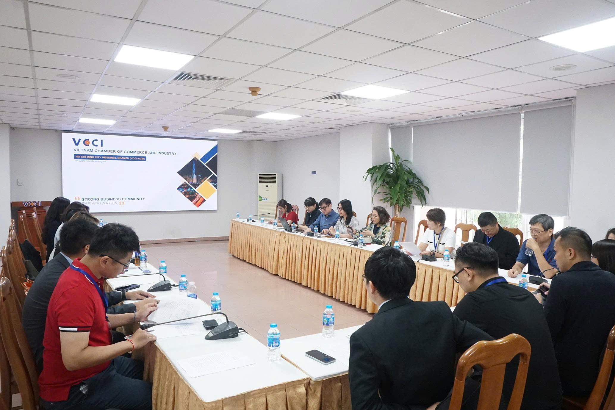 VCCI-HCM tiếp đón Hội đồng Phát triển Ngoại thương Đài Loan (TAITRA) và các doanh nghiệp Đài Loan