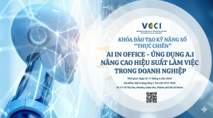 Khóa đào tạo kỹ năng số “THỰC CHIẾN”: AI in office - Ứng dụng AI nâng cao hiệu suất làm việc trong Doanh nghiệp