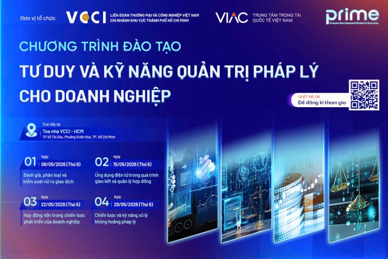 Chương trình đào tạo PRIME, chủ đề: "Tư duy và kỹ năng quản trị pháp lý cho Doanh nghiệp"