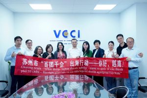 VCCI-HCM tiếp và làm việc với Đoàn công tác thành phố Tô Châu (Trung Quốc)