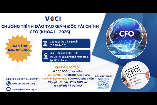 Khóa đào tạo: Giám đốc Tài chính - CFO 2026 (Khóa 1)