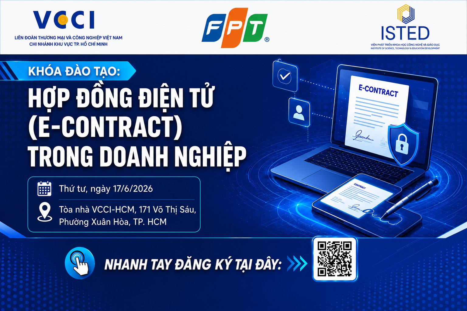 Hợp đồng điện tử (e-Contract) chính là mảnh ghép cuối cùng giúp doanh nghiệp giải quyết bài toán ROI, tiết kiệm chi phí và rút ngắn thời gian xử lý giao dịch từ vài ngày xuống chỉ còn vài giờ.