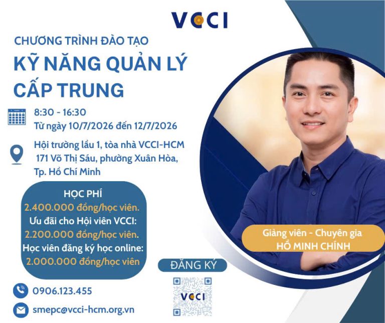 Khóa đào tạo: "Kỹ năng quản lý cấp trung"