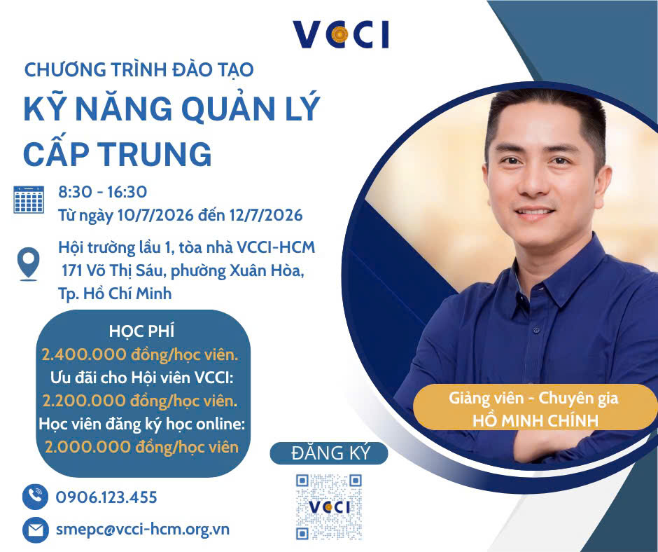 Khóa đào tạo: "Kỹ năng quản lý cấp trung"
