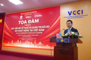 VCCI-HCM đồng hành cùng doanh nghiệp Trung Quốc nâng cao năng lực tuân thủ thuế và quản trị rủi ro tại Việt Nam