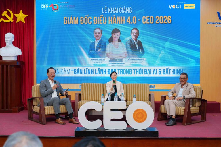 CEO VCCI 2026: Bản lĩnh lãnh đạo trong thời đại AI và bất định