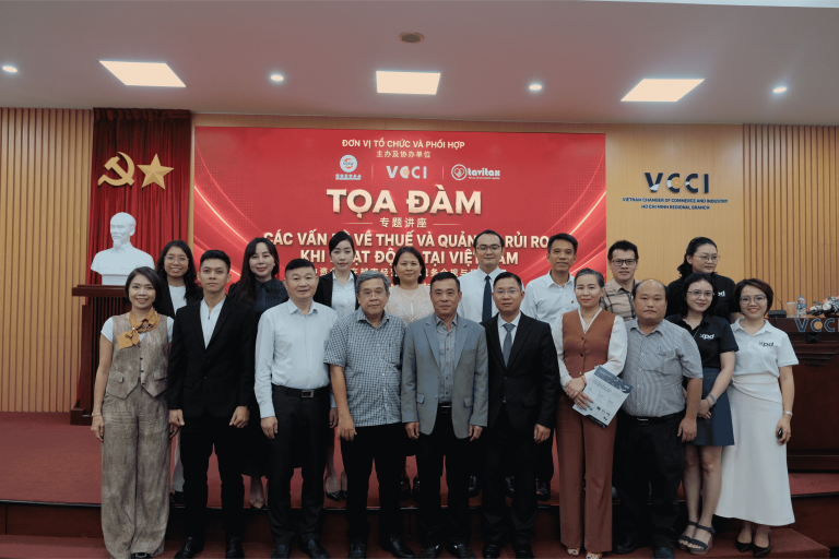 VCCI-HCM đồng hành cùng doanh nghiệp Trung Quốc nâng cao năng lực tuân thủ thuế và quản trị rủi ro tại Việt Nam