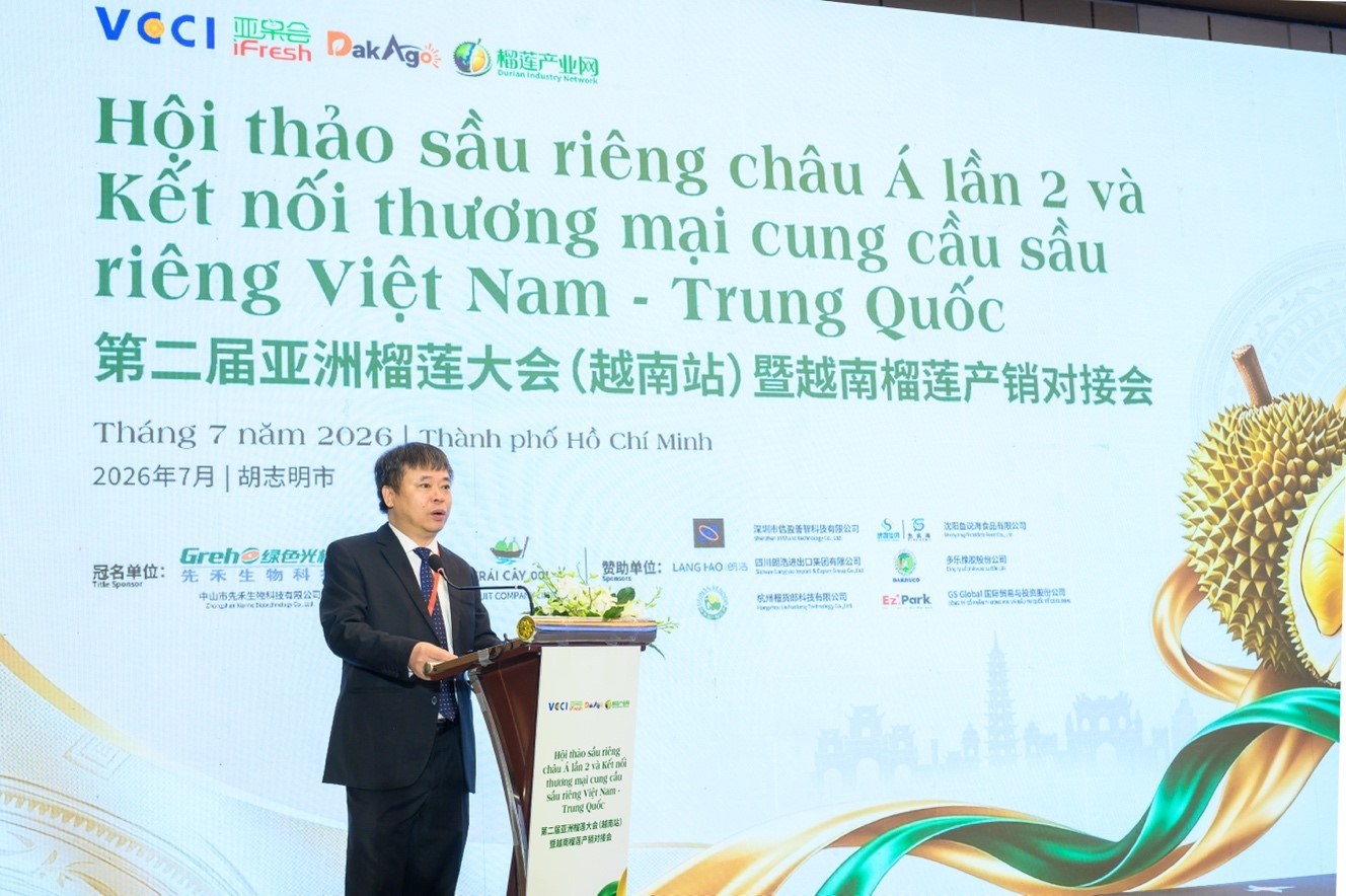 Hội thảo Sầu riêng Châu Á lần thứ 2: Mở rộng cơ hội hợp tác thương mại giữa doanh nghiệp Việt Nam và Trung Quốc