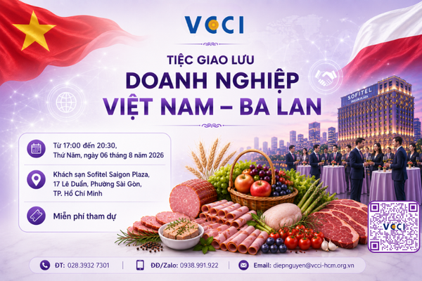 Tiệc giao lưu Doanh nghiệp Việt Nam - Ba Lan