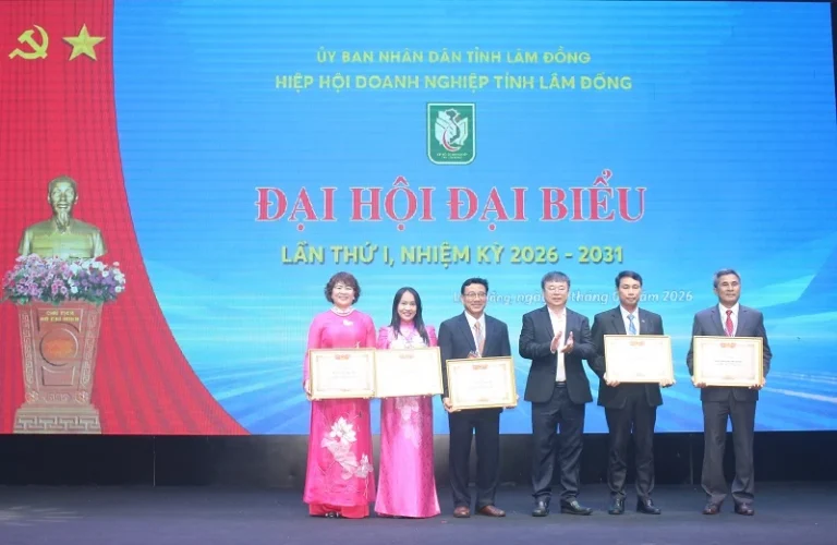 Đại hội Hiệp hội Doanh nghiệp Lâm Đồng: Đổi mới để phát triển, hợp tác để thịnh vượng