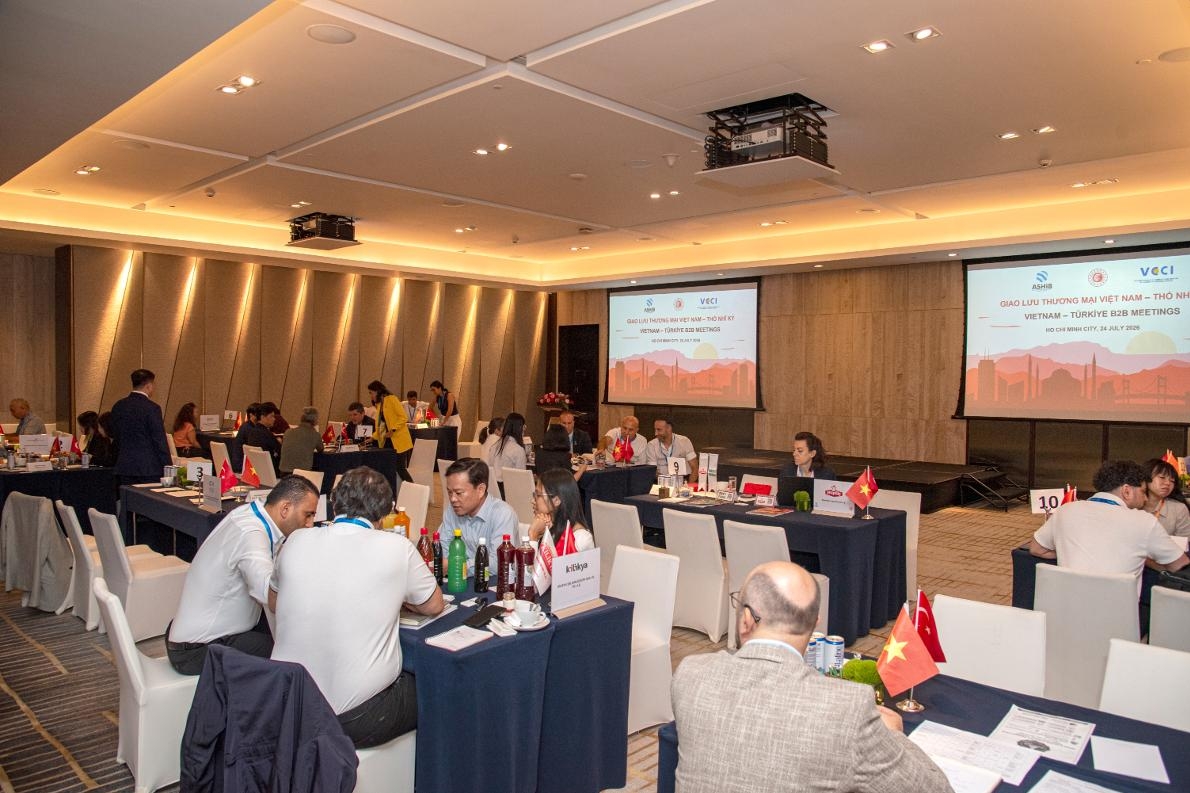 VCCI-HCM phối hợp tổ chức Chương trình Giao lưu Thương mại  Việt Nam – Thổ Nhĩ Kỳ